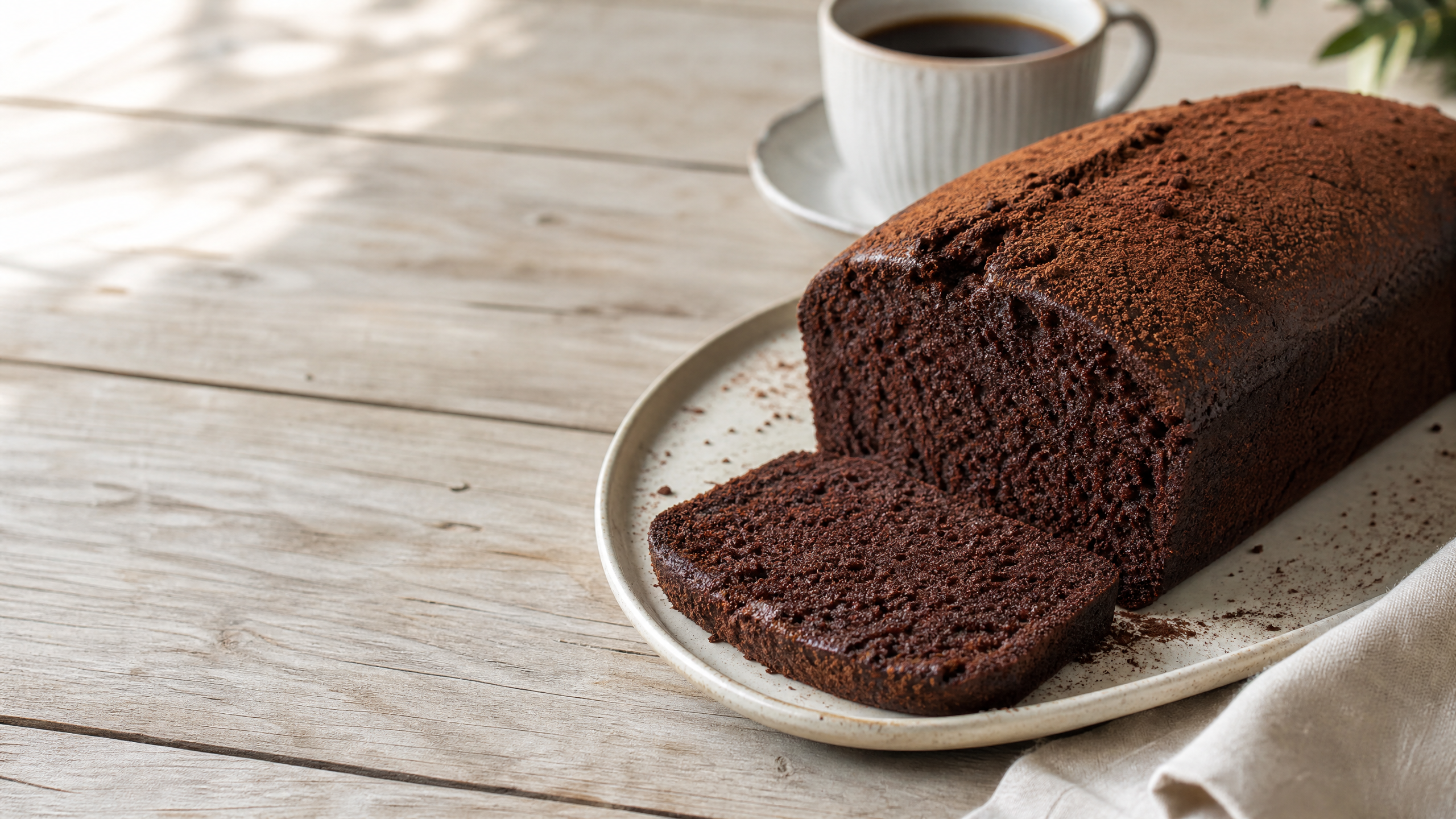 Bolo de Chocolate sem Ovo: Massa Macia e Fácil: preparo caseiro em destaque